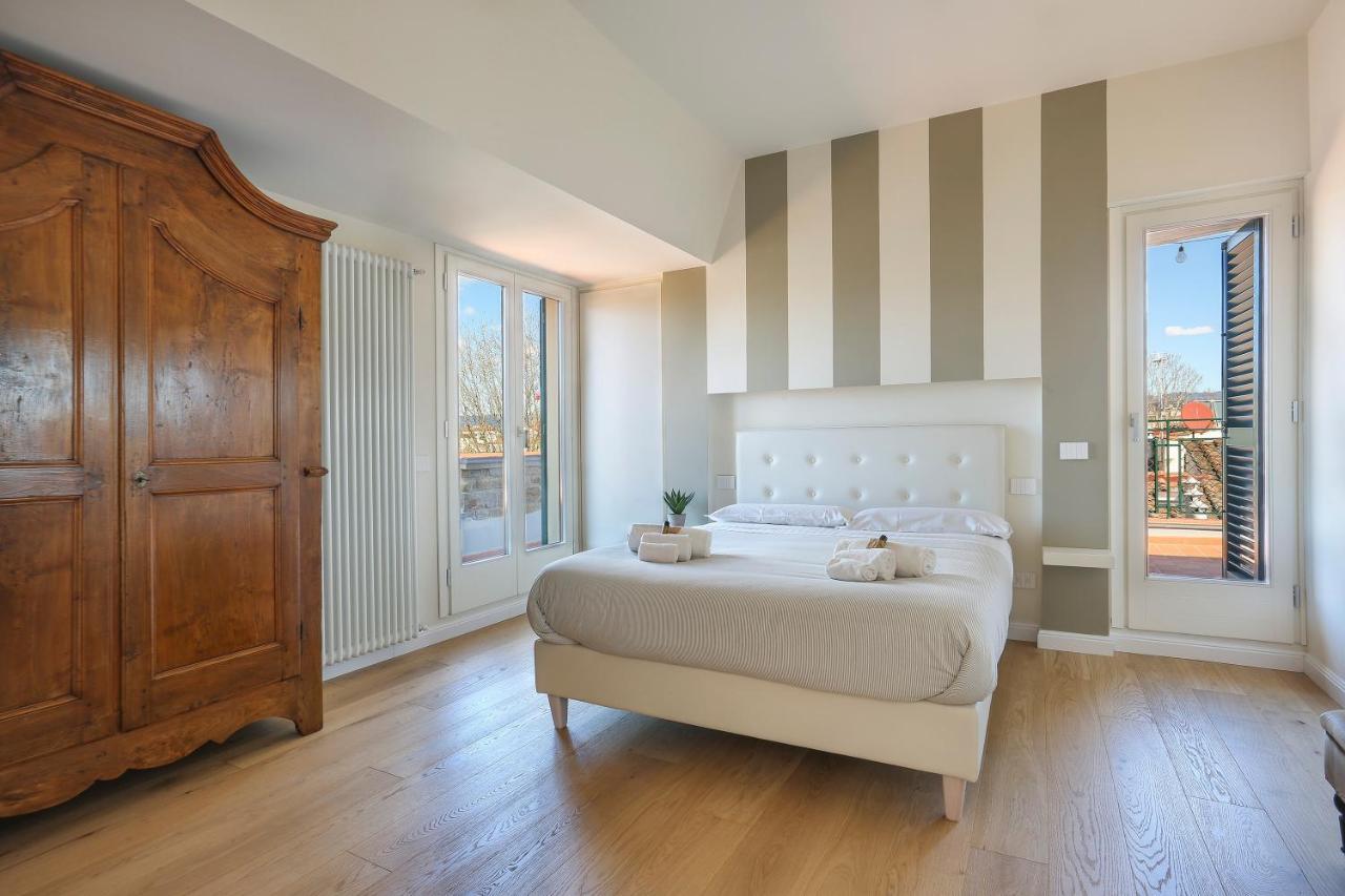 Ferienwohnung Penthouse With Big Terrace In Oltrarno Florenz Exterior foto